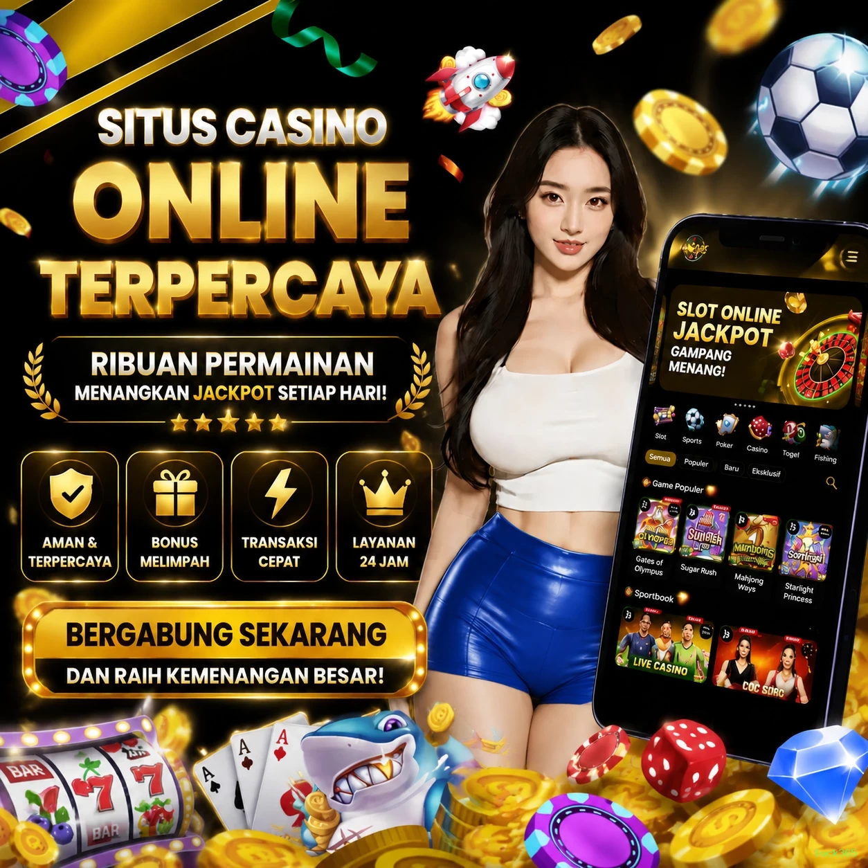 Ikon aplikasi luck365 resmi